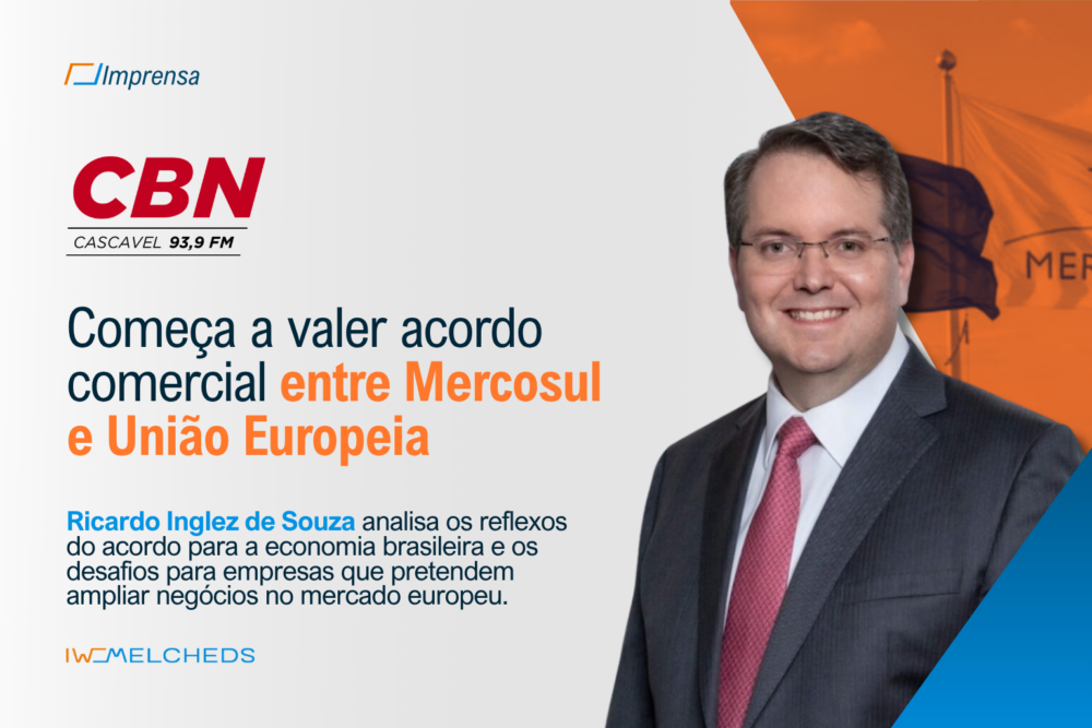 Começa a valer acordo comercial entre Mercosul e União Europeia