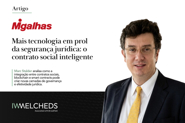 Mais tecnologia em prol da segurança jurídica. O contrato social inteligente
